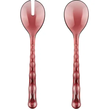 Příbor Guzzini, Salátové příbory Vanity fialovo-růžové - Formadore