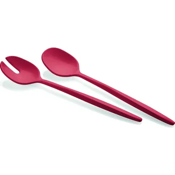 Příbor Guzzini, Salátové lžíce My Fusion červené 2 ks - Formadore