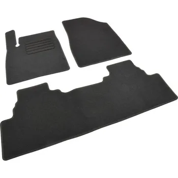 autokoberec Autokoberce textilní přesné černé / černé obšití - Dongfeng Box (2024-) 5-sedadel