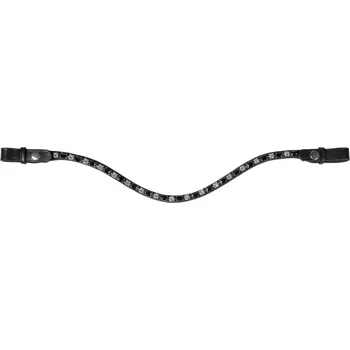 Jezdectví Čelenka HKM Amazing black/silver PONY