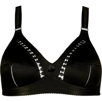 Podprsenka Octavia 1009 zpevňující podprsenka bez kostic 100C černá