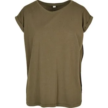 Build Your Brand Dámské triko z organické bavlny BY138 Olive L
