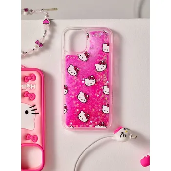 Pouzdro na mobilní telefon Sinsay - Pouzdro na iPhone 13 a 14 Hello Kitty - růžová - 319ET-30X - 319ET-30X-ONE