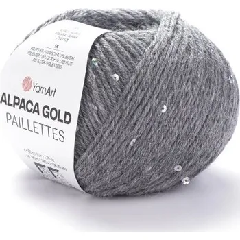Yarn Art YarnArt Alpaca Gold Paillettes Alpaca Gold Paillettes: Alpaca Gold Paillettes 9304