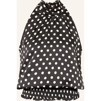 Neo Noir Dámský Top Jos S Volánky, černá / bílá, 36