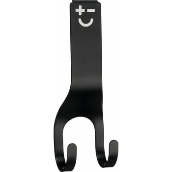 Kuchyňský nůž Bisbell, Háček na magnetický proužek Bisbell dvojitý černý - Formadore