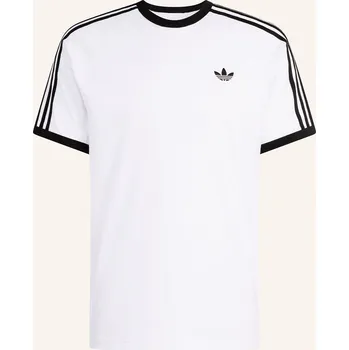 Pánské tričko Adidas Originals Pánské Tričko 3-Streifen, bílá / černá, S