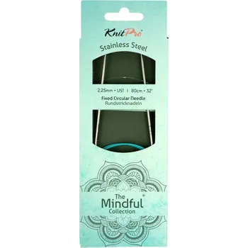 Nástroj na niť a příze Kruhové jehlice KnitPro Mindful 80 cm 2,25 mm