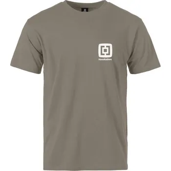 Pánské tričko Tričko Horsefeathers Mini Logo taupe L