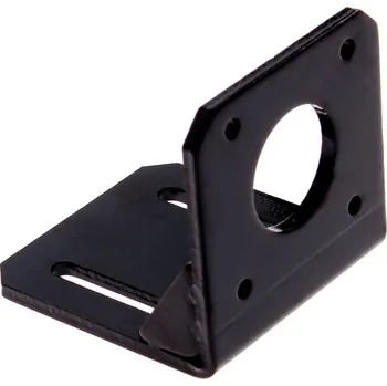 Elektronická stavebnice LaskaKit_cz Držák pro krokové motory NEMA 17, ocel, 90°