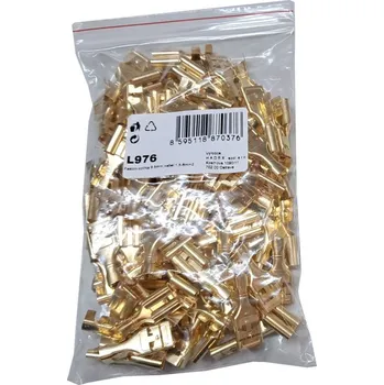 Faston-zdířka 9,5mm,kabel 1,5-6mm2, balení 100ks