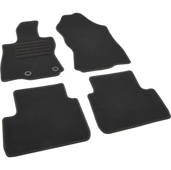 autokoberec Autokoberce textilní přesné černé / černé obšití - Subaru Forester VI (Typ SL) (2024-) 5-sedadel