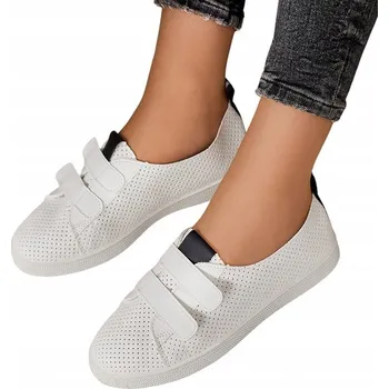 Dámské tenisky BÍLO-ČERNÉ DÁMSKÉ TENISKY RAFFER 39