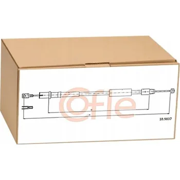 Brzdová hadice Cofle 10.9837 Lanko ruční brzdy