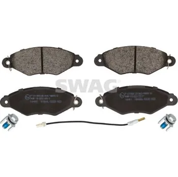Brzdová destička Sada brzdových destiček, kotoučová brzda SWAG 60 91 6441