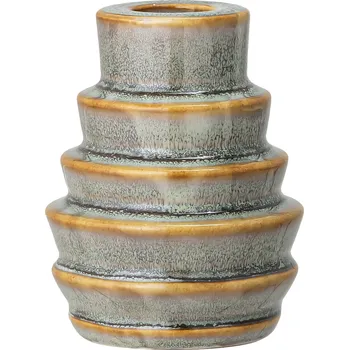 Bloomingville, Svícen na klasickou svíčku Emin 9 cm zelený - Formadore