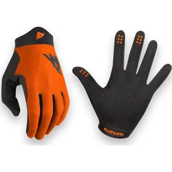 Chránič rukou Cyklistické rukavice Bluegrass S oranžové