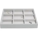 Stackers, Krabička na šperky Stackers s 9 přihrádkami classic kamenná šeď - Formadore