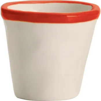 Zafferano, Hrnek Lido Rim 70 ml červený - Formadore