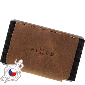 Peněženka Kožená peněženka FIXED Tiny Wallet z pravé hovězí kůže, hnědá FIXED.zone shop