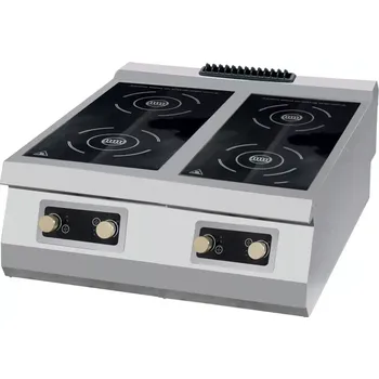 Kuchyňský gril Maxima Indukční sporák Premium - 4 hořáky - elektrický - dvojitá jednotka - hloubka 90 cm | 09398556