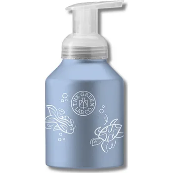 The Green Lab Co | Ekologický dávkovač s pěnovou pumpičkou Barva: Modrá znovunaplnitelná nádobka • 100% recyklovatelná • 5 barev