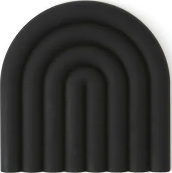 Úložný box OYOY, Podložka pod horké nádobí Rainbow, 15 x 15 cm, černá - Formadore