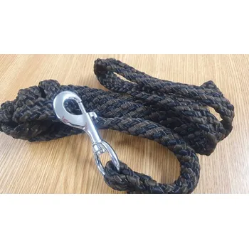 Vodítko pro psa Vodítko SOFT ploché 2,1 m – více barev Barva: hnědo/černá více barev