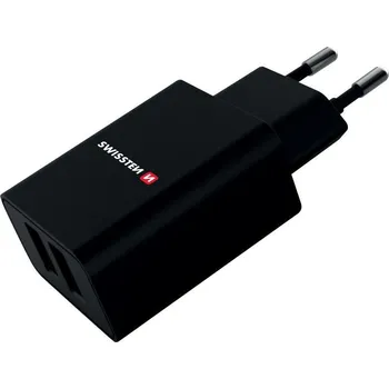 Swissten Adaptér Smart IC 2x USB 2,1A B