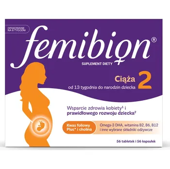 Doplněk stravy Femibion 2 Těhotenství 56 tablet + 56 kapslí