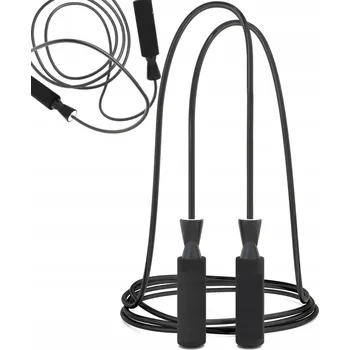 Švihadlo Plastové Švihadlo XQMax 250 cm černé