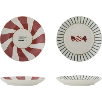 Talíř Bloomingville, Talířky Yule, 2 ks - Formadore