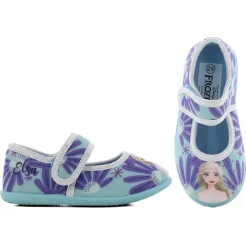 Dívčí bačkory Papuče Domácí bačkory Balerínky do školky Frozen Ledové Království Elsa vel. 24