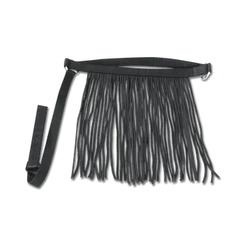 Koňská maska proti hmyzu Třásně proti hmyzu bez použití ohlávky Waldhausen, černá Barva: černá, Velikost: WB