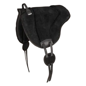 Jezdecké sedlo Jezdecký pad Suide Waldhausen semiš Barva: černá, Velikost: PON varianty PONY a FULL