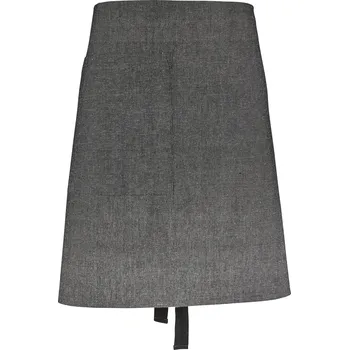 Kuchyňská zástěra Södahl, Kuchyňská zástěra Chambray Organic krátký šedá - Formadore