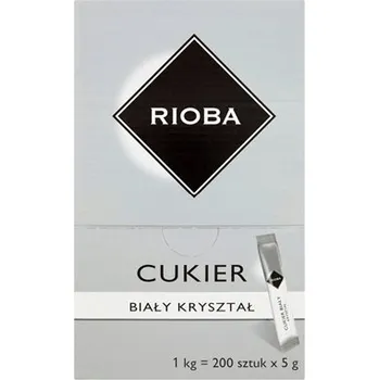 Cukr Rioba bílý Cukr 1 kg (200 x 5 g) sáčky