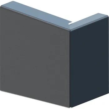 okap Čelo masky žlabu levé SATJAM Kwadra RAL 7016 antracitová