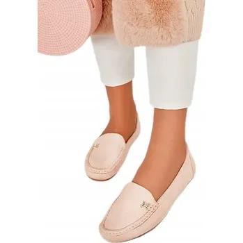 Dámské mokasíny Dámské mokasíny Verobi, nude barva, velikost 39