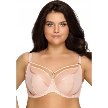 Dámské spodní prádlo AVA Podprsenka 1923 Protea béžová plus size 95G