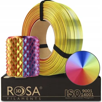 Filament PLA filament Rosa 3d 1,75 mm 1000 g, vícebarevný