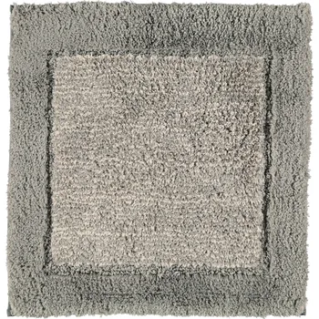 Koupelnová předložka Cawo, Koupelnový kobereček Two-Tone 60 x 60 cm grafitový - Formadore