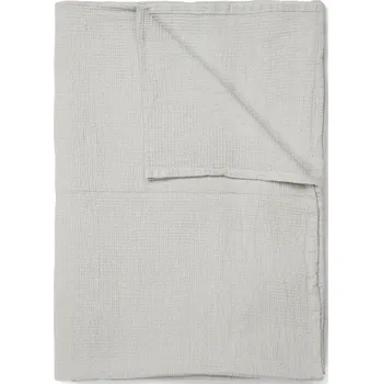 Přehoz na lůžko Marc O'Polo, Přehoz Norell 180 x 265 cm světlý šedý - Formadore