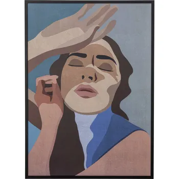 Bloomingville, Obraz v rámu Lady 52 x 72 cm - Formadore