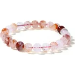 Jan Kos jewellery Náramek s achátem red glue flower STA-8097