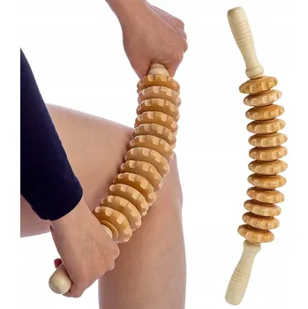 Masážní přístroj Masážní Přístroj dřevěný profilovaný masážní přístroj na tělo proti celulitidě
