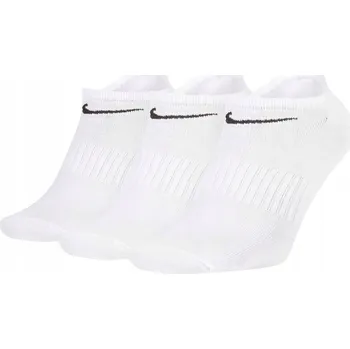 Pánské ponožky Nike Ponožky SX7678-100 bílé, velikost 34-37