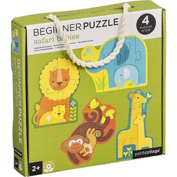 Puzzle Petit Collage První Puzzle Safari Baby