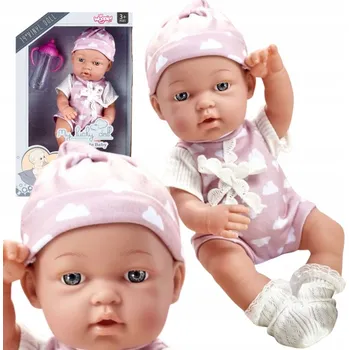 Panenka Panenka miminko miminko v oblečku, láhev na krmení 36 cm Woopie Royal