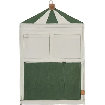 Úložný box OYOY, Nástěnný organizér Circus, béžovo-zelený - Formadore